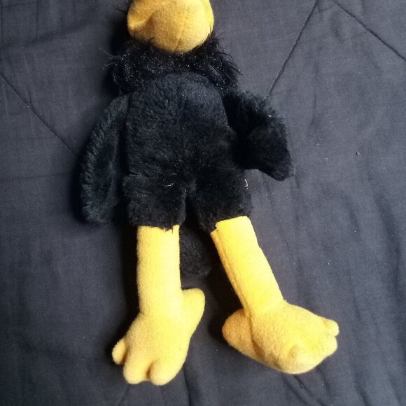 Vintage Secret of Nimh Plush Stuffed 1982 Jeremy The Crow 9" Dakin RARE - Picture 6 of 10